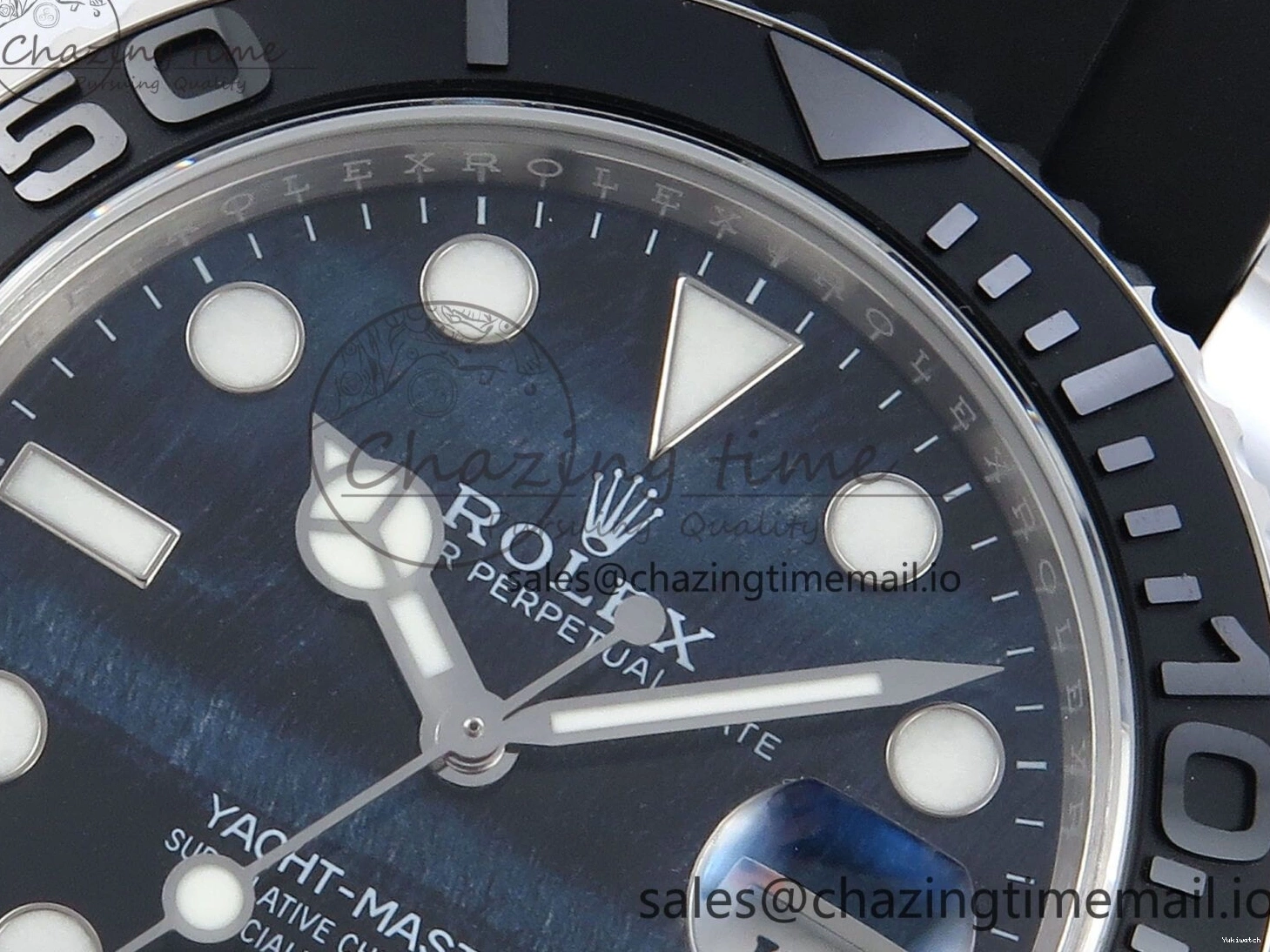 Falcon’s 42mm 226659 Oysterflex Edition Dial A3235 EWEF Eye Best on Yacht-Master Strap 0516